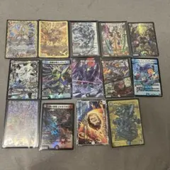 デュエマ vsジャオウガ入り火闇邪王門デッキ 赤黒邪王門パーツ付き