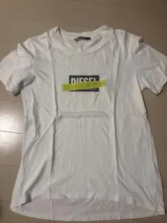 Diesel ロゴ入り ホワイト Tシャツ