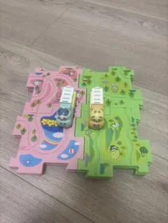 格安完動品!! はしる！ハチワレ うさぎ　2セット