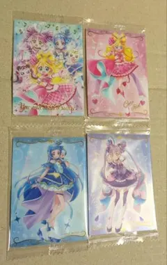 プリキュアウエハース11　キミとアイドルプリキュア　未開封4種類