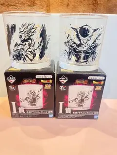一番くじ ドラゴンボール 超戦士バトル列伝 I賞 名言グラスコレクション