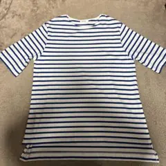 レプシィム　Tシャツ　ブルー　ボーダー