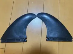 サーフボードフィン F6 462 ブラック 2枚セット