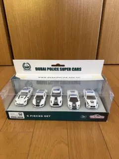 Majorette Dubai Police Super Cars 5台セットのサムネイル