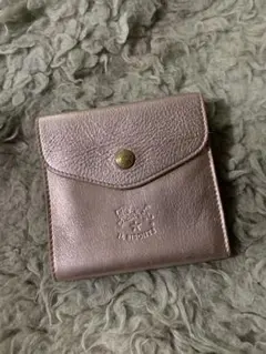 イルビゾンテ ウォレット　シルバーピンク