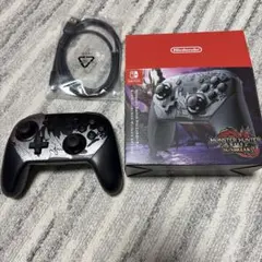 任天堂Switch proコントローラーモンスターハンターRISE サンブレイク