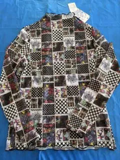 ★scolar★ 新品タグ付き★ パッチワークチュールロンTのサムネイル