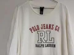 POLO JEANS CO. RLロゴTシャツ 3XL 白 ビッグサイズ
