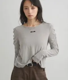 Kastane ニュアンスブルームトップス