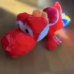 Super Mario Yoshi ぬいぐるみ レッド