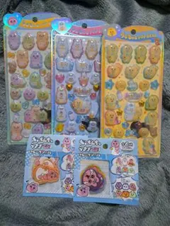 【ボンドロおまけ】おぱんちゅうさぎ んぽちゃむ うるちゅる フレークシール