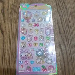 【国内正規品】フワフワらびちゃん うるちゅるポップシール