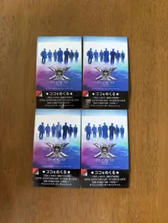 三代目　ステッカーくじ 4枚セット スタジアム