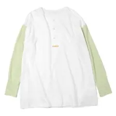 ヘンリーネック 長袖カットソー