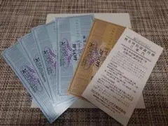 ゼビオ 株主優待券 5枚（20%×1枚 10%×4枚）