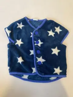 ネイビー星柄ベビースリーパー