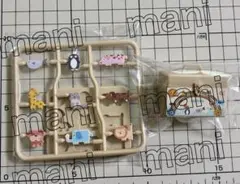 ミニチュア 動物 型はめパズル ケース付き