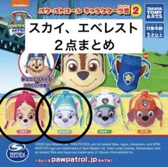 【スカイ・エベレスト2点】パウ・パトロール キャラクター着2