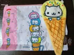 にゃんにゃんにゃんこ　ポーチセット