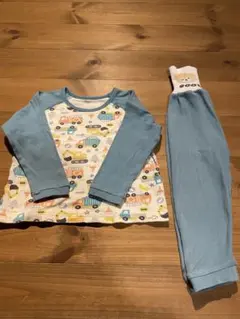 ベビーパジャマ 働く車柄 90㎝　綿100%