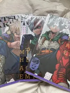 僕のヒーローアカデミア 最強ジャンプ クリアファイル 3種コンプリートセット