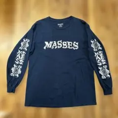 MASSES マシス　ネイビー色フロントロゴ　ロンTのサムネイル