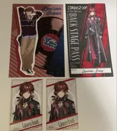 ローレン・イロアス　ポストカード　チェキ風カード　ステッカークリアファイルセット