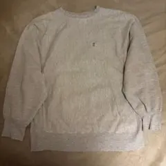 Champion リバースウィーブ グレー　霜降りピンク　目有　USA製　XL