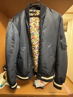 uniform experiment ネイビー MA-1ジャケット