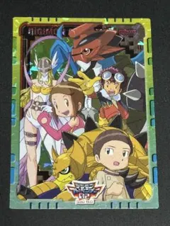 No.59 当時もの 両面キラ 未はがし デジモンアドベンチャー02 カードダス No.59 当時もの 両面キラ 未はがし デジモンアドベンチャー02
