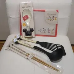 【新品・未使用】ミッキーマウス キッチンツール5点セット