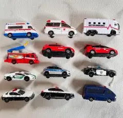 トミカ 緊急車両 12台セットパトカー　まとめ売り