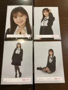 櫻坂46 遠藤理子　三期生「おもてなし会」生写真　4種コンプ　初期 Amazon.co.jp: 櫻坂46 遠藤理子 生写真4種類コンプ 自業自得