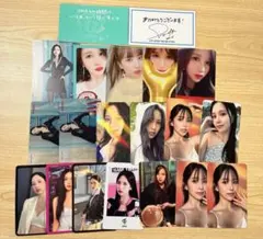 TWICE ミナ トレカ セット 水晶 with you th クマ 等