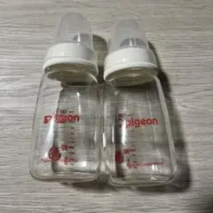 Pigeon ピジョン　哺乳瓶　ガラススリムタイプ　120ml ガラス　2本 ☆
