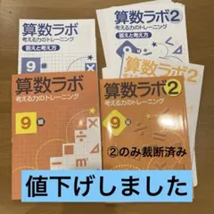 【裁断済】算数ラボ 10級〜6級 各級3冊 全15冊セット 未記入】裁断済2冊セット「算数ラボ図形10級」「算数ラボ10級」 - メルカリ