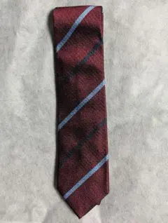 【未使用】DRAKE'S ドレイクス　ネクタイ　ストライプ　ジャガード　タグ付き 未使用】DRAKE'S ドレイクス ネクタイ ストライプ ジャガード