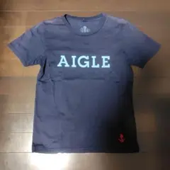 AIGLE ネイビー Tシャツ XS