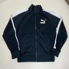 ★PUMA プーマ T7 トラックジャケット ジャージ レア 黒 S