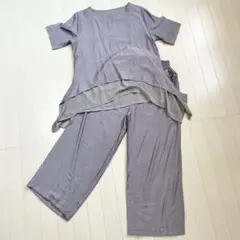 試着のみ　変形トップス　セットアップ