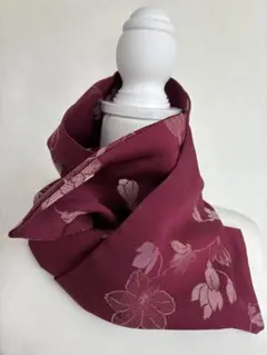 正絹のストール　A