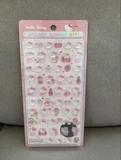 即日発送　匿名　ハローキティ　ボンボンドロップシール　ミニ　ピンク　ボンドロ