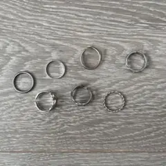 メタルリング7個セット