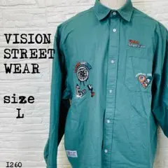 VISION STREET WEAR ビジョンストリート　シャツ L 1260