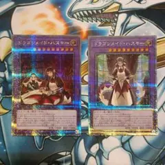 ドラゴンメイドハスキー 絵違い 25th　2枚セット