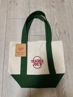 TRADER JOE'S トレーダージョーズ ミニトート エコバッグ 緑