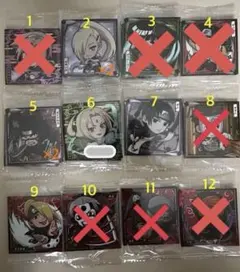 【バラ売り可】NARUTOウエハースシール12枚