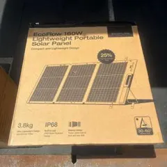EcoFlow 125W ソーラーパネル 2枚 両面 防災 車中泊 - メルカリ