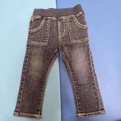 DOUBLE.B ミキハウス デニムパンツ 80cm