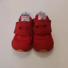 ミキハウス×ミズノ スニーカー 14.5cm レッド